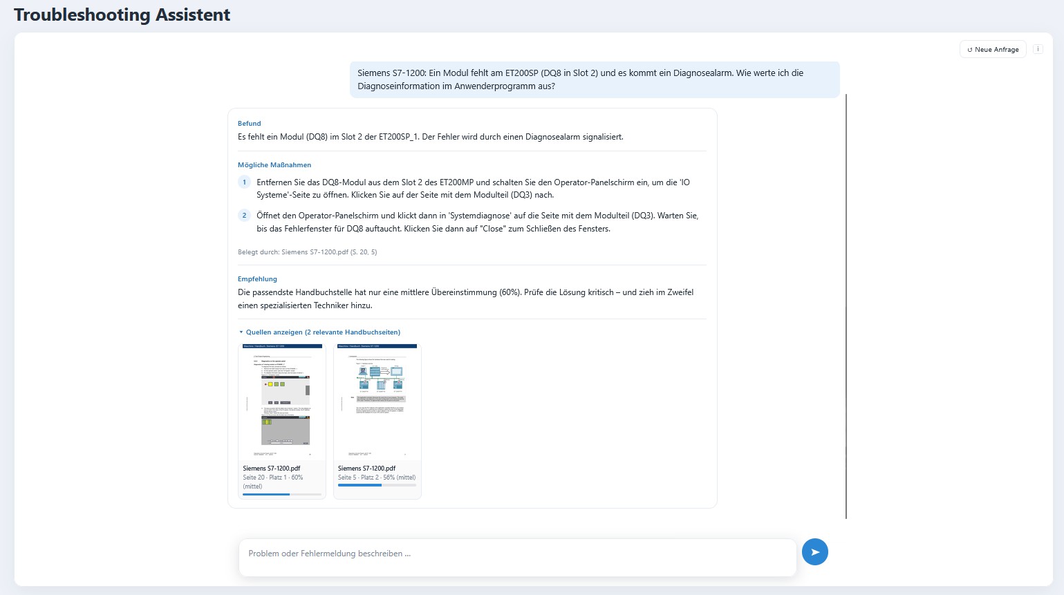Visuelle RAG-Systeme als Produktionsassistenten